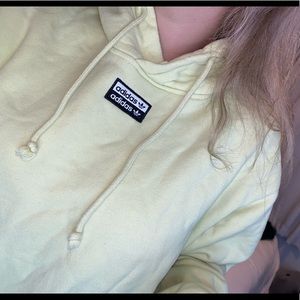 Bright Green Adidas hoodie